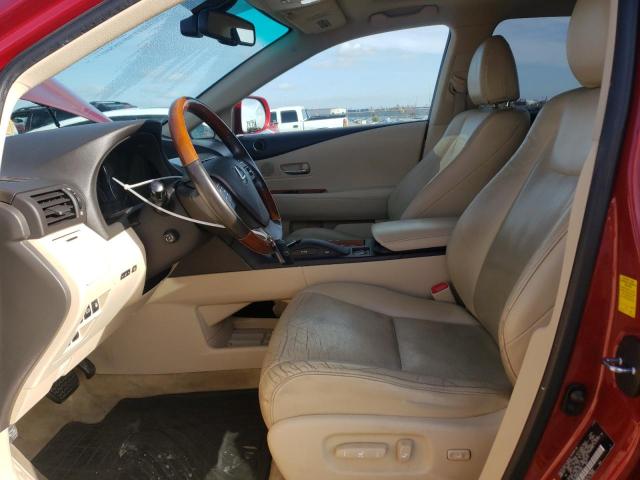Photo 7 from auction – 2010 LEXUS RX 450 with VIN JTJBC1BA4A2016829