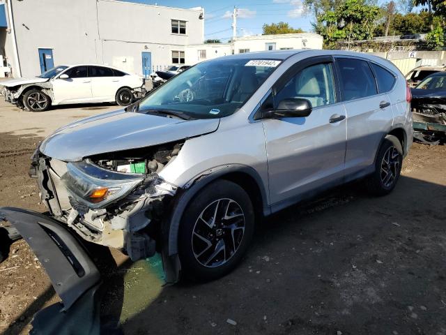 HONDA CR-V SE 2016 with VIN 2HKRM3H45GH562848 - Photo from auction