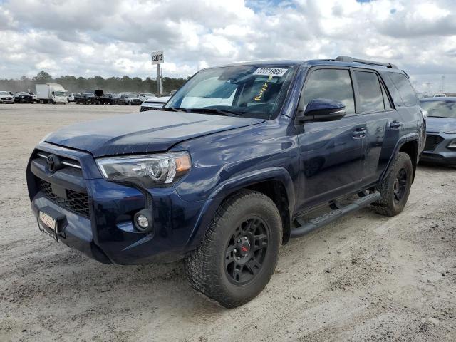 TOYOTA 4RUNNER SR 2021 with VIN JTEFU5JR4M5239919 - Photo from auction