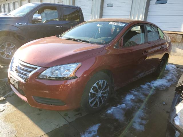 NISSAN SENTRA S 2015 with VIN 3N1AB7AP1FY318181 - Photo from auction
