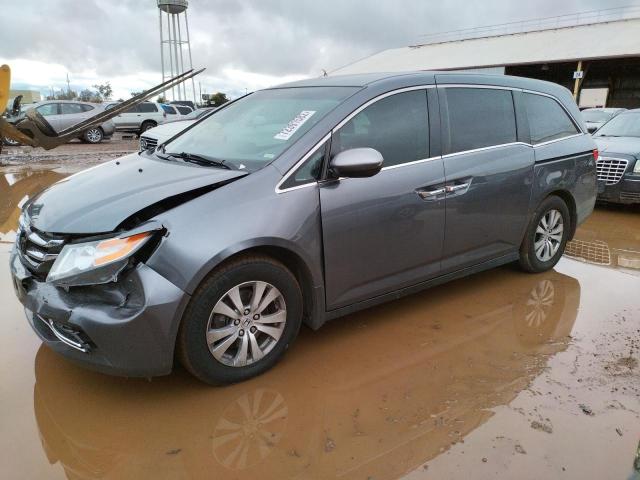 HONDA ODYSSEY SE 2017 with VIN 5FNRL5H39HB023218 - Photo from auction