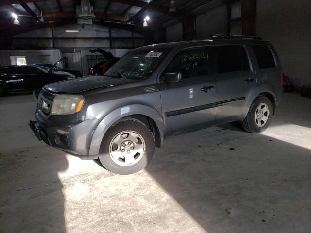 HONDA PILOT LX 2009 with VIN 5FNYF48279B053467 - Photo from auction
