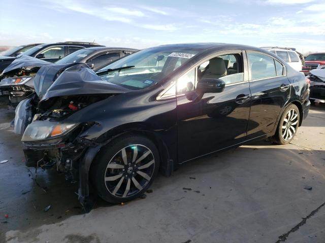 Photo 1 from auction – 2014 HONDA CIVIC EXL with VIN 19XFB2F97EE081521