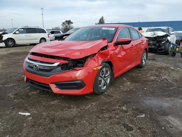 HONDA CIVIC LX 2017 with VIN 2HGFC2F58HH506670 - Photo from auction