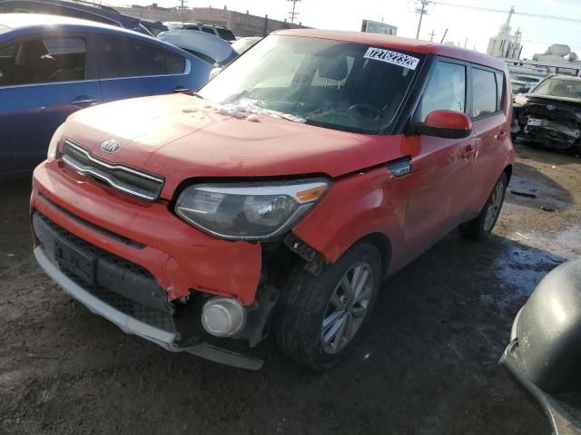 KIA SOUL + 2018 with VIN KNDJP3A50J7603132 - Photo from auction