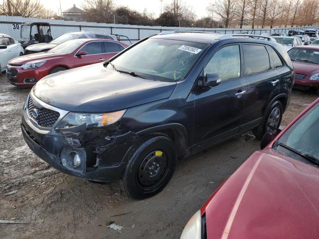 KIA SORENTO LX 2013 with VIN 5XYKT4A69DG391577 - Photo from auction