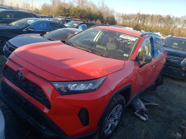 TOYOTA RAV4 LE 2020 with VIN 2T3F1RFV0LW090877 - Photo from auction