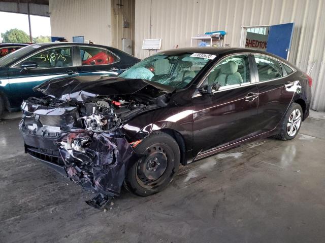 HONDA CIVIC LX 2016 with VIN 19XFC2F59GE061347 - Photo from auction