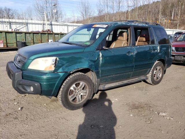 Photo 1 from auction – 2003 HONDA PILOT EXL with VIN 2HKYF18513H516415