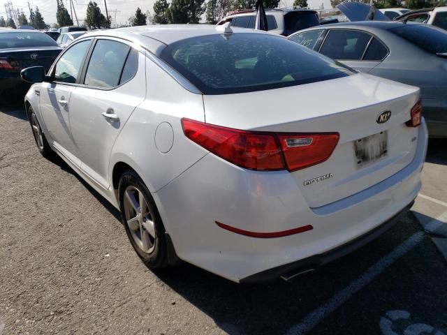 Photo 2 from auction – 2015 KIA OPTIMA LX with VIN KNAGM4A73F5650732