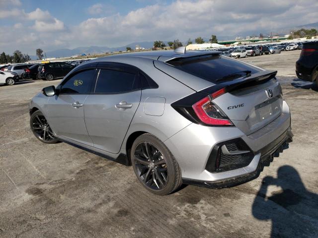 Photo 2 from auction – 2020 HONDA CIVIC with VIN SHHFK7H95LU412838