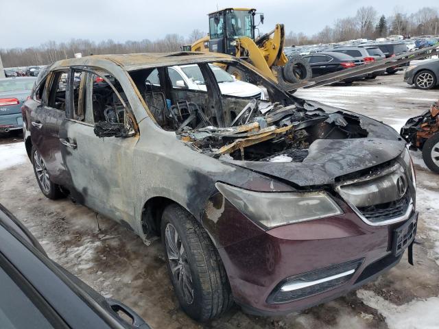 Photo 4 from auction – 2014 ACURA MDX TECHNO with VIN 5FRYD4H47EB017102