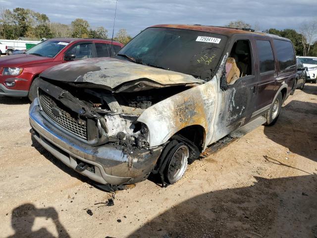 FORD EXCURSION 2000 with VIN 1FMNU42S7YEB86646 - Photo from auction