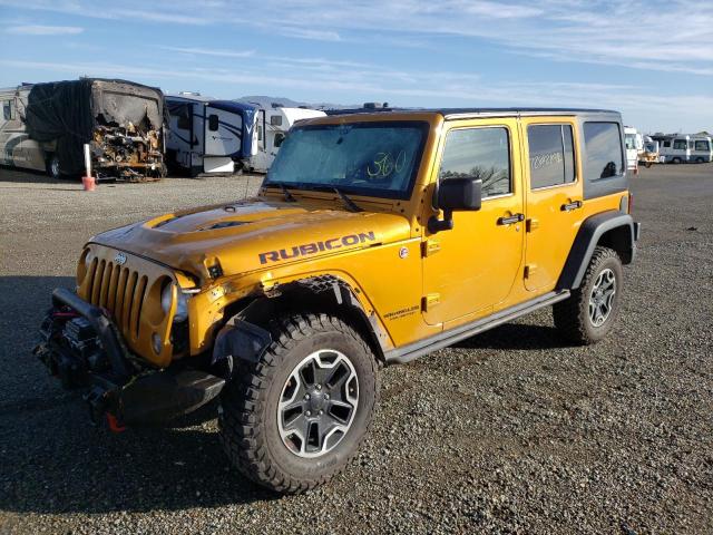 Photo 1 from auction – 2014 JEEP WRANGLER U with VIN 1C4HJWFG0EL301400