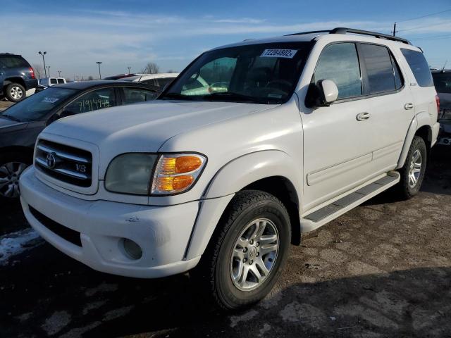 TOYOTA SEQUOIA LI 2003 with VIN 5TDBT48A43S190522 - Photo from auction