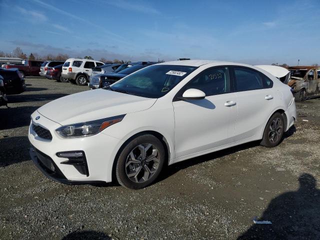 KIA FORTE FE 2021 with VIN 3KPF24AD0ME355132 - Photo from auction