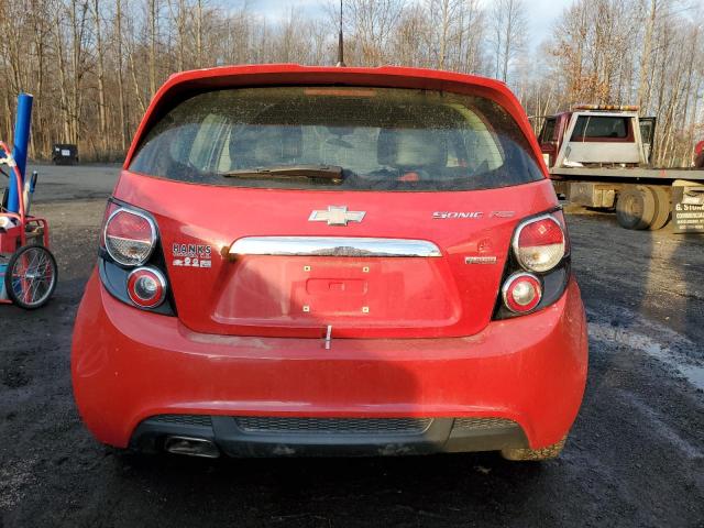 Photo 6 from auction – 2013 CHEVROLET SONIC RS with VIN 1G1JH6SB9D4160996