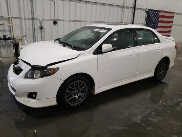 TOYOTA COROLLA BA 2010 with VIN 1NXBU4EEXAZ269721 - Photo from auction