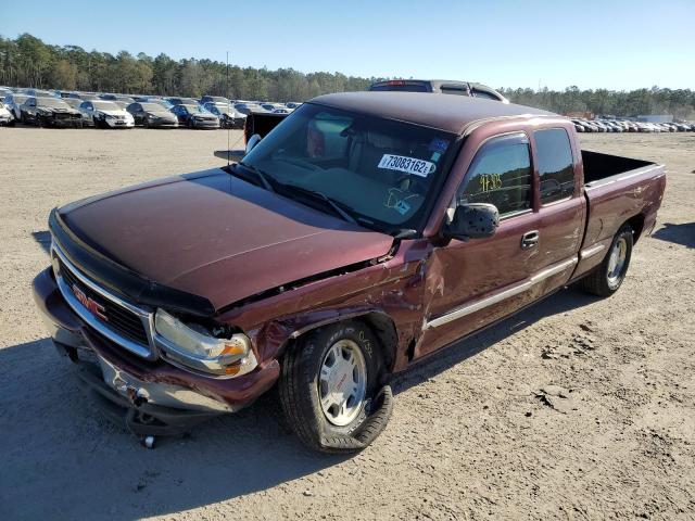 GMC NEW SIERRA 2002 with VIN 2GTEC19V821363462 - Photo from auction