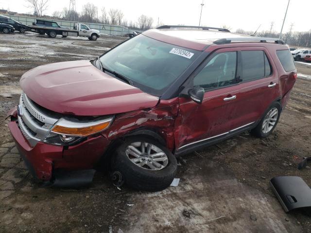 FORD EXPLORER X 2015 with VIN 1FM5K8D86FGB66162 - Photo from auction