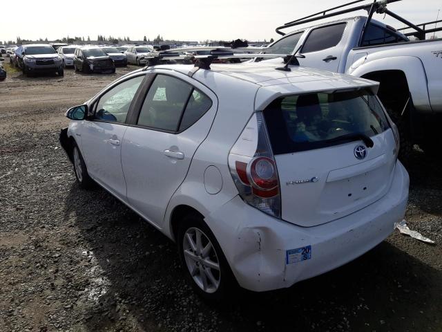 Photo 2 from auction – 2012 TOYOTA PRIUS C with VIN JTDKDTB31C1508563