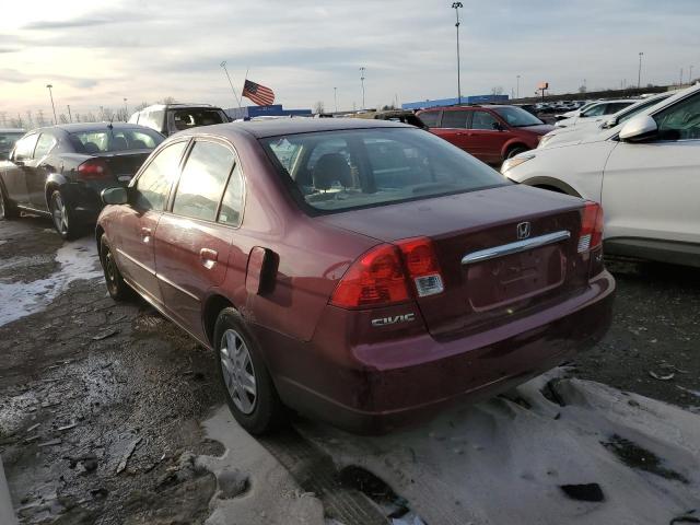 Photo 2 from auction – 2003 HONDA ACCORD EXL with VIN 1HGES16583L009641
