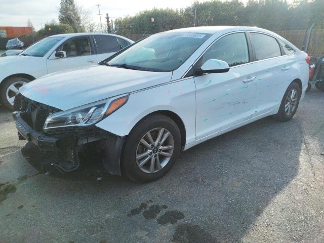 HYUNDAI SONATA SE 2017 with VIN 5NPE24AF6HH579150 - Photo from auction