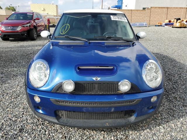 Photo 5 from auction – 2005 MINI COOPER S with VIN WMWRE33485TG95360