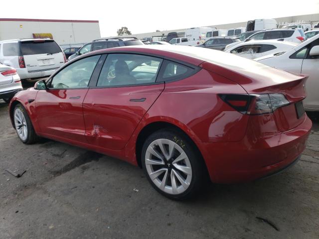 Photo 2 from auction – 2022 TESLA MODEL 3 with VIN 5YJ3E1EB0NF192348
