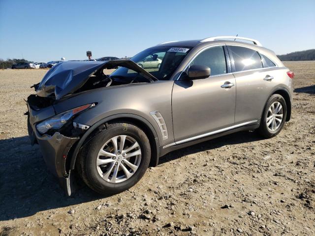 INFINITI FX37 2013 with VIN JN8CS1MU8DM140956 - Photo from auction
