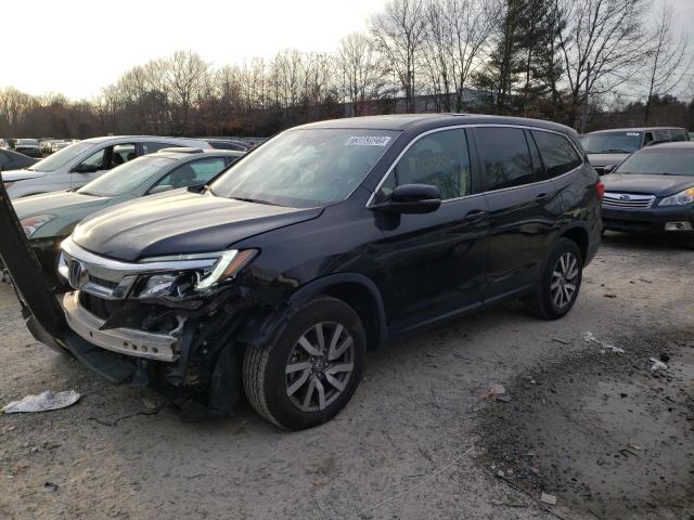 HONDA PILOT EXL 2019 with VIN 5FNYF6H59KB033460 - Photo from auction