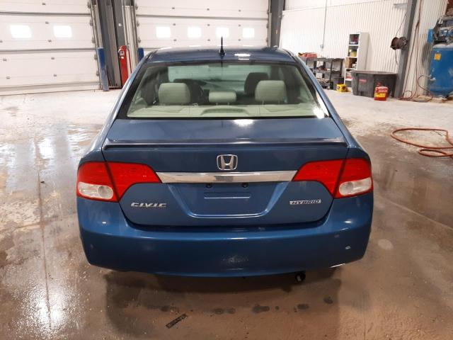 Photo 6 from auction – 2010 HONDA CIVIC HYBR with VIN JHMFA3F23AS002069