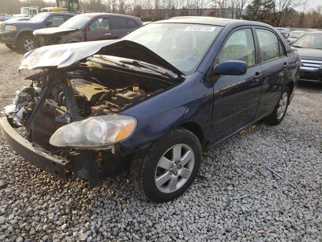 TOYOTA COROLLA CE 2008 with VIN 2T1BR32E28C926555 - Photo from auction