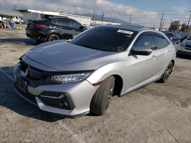 HONDA CIVIC 2020 with VIN SHHFK7H95LU412838 - Photo from auction
