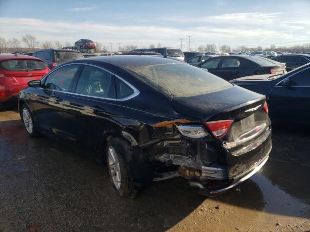Photo 2 from auction – 2015 CHRYSLER 200 LIMITE with VIN 1C3CCCABXFN705829