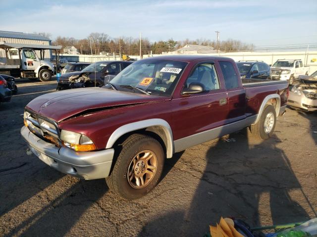 Photo 1 from auction – 2003 DODGE DAKOTA SLT with VIN 1D7HL42X83S163750