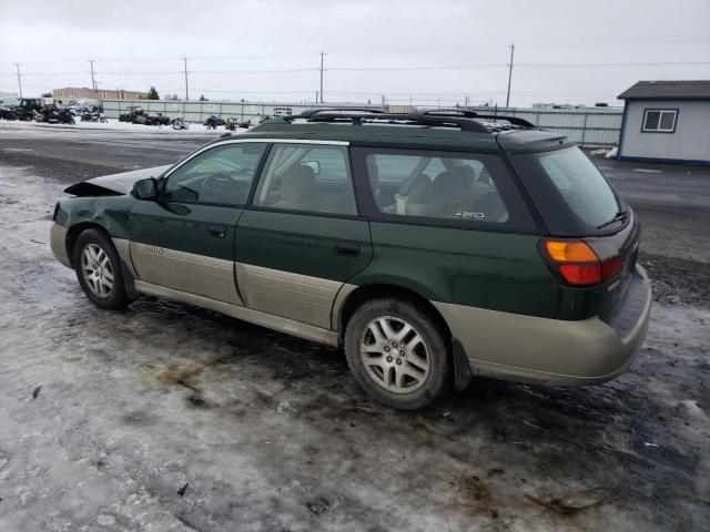 Photo 2 from auction – 2000 SUBARU LEGACY OUT with VIN 4S3BH6650Y7655205