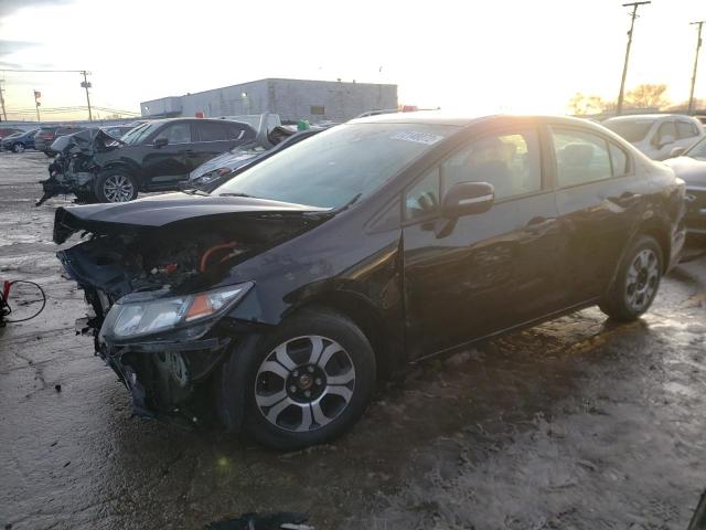 Photo 1 from auction – 2013 HONDA CIVIC HYBR with VIN 19XFB4F23DE000446