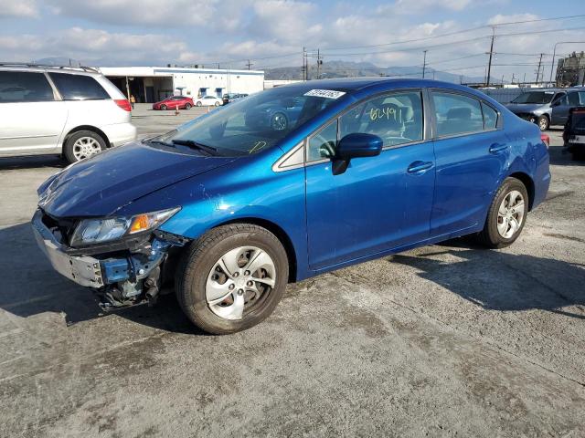 HONDA CIVIC LX 2014 with VIN 19XFB2F54EE267451 - Photo from auction