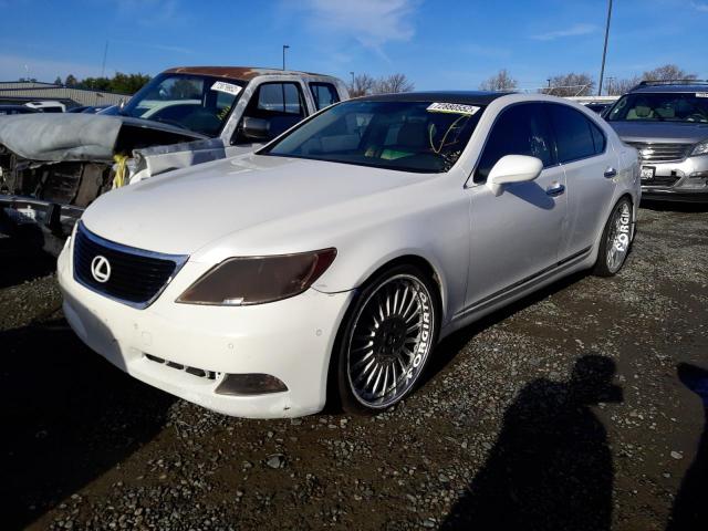 LEXUS LS 460 2008 with VIN JTHBL46F585082260 - Photo from auction