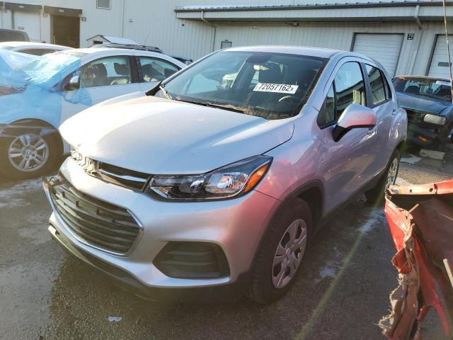 CHEVROLET TRAX LS 2017 with VIN 3GNCJKSB7HL194357 - Photo from auction