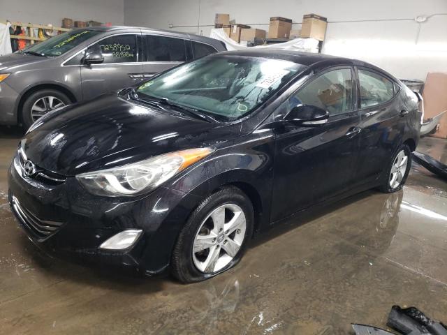HYUNDAI ELANTRA GL 2013 with VIN KMHDH4AE8DU837293 - Photo from auction