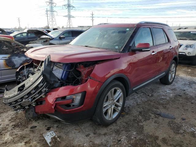 FORD EXPLORER L 2017 with VIN 1FM5K8F85HGC30434 - Photo from auction