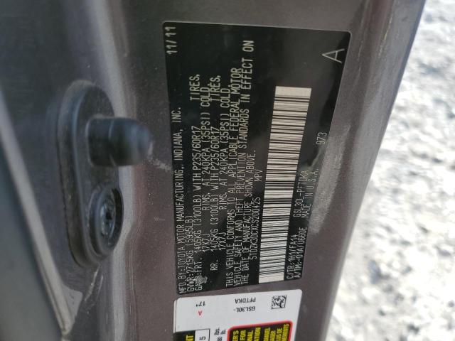 Photo 14 from auction – 2012 TOYOTA SIENNA with VIN 5TDZK3DCXCS200425