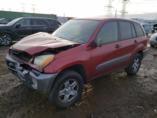 TOYOTA RAV4 2003 with VIN JTEHH20V830212714 - Photo from auction