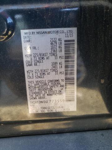Photo 14 from auction – 2016 NISSAN ROGUE S with VIN 5N1AT2MV1GC773559