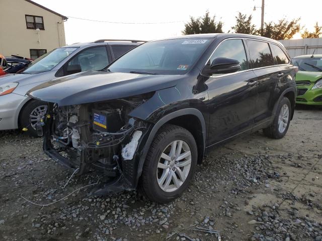 TOYOTA HIGHLANDER 2015 with VIN 5TDBKRFH9FS185174 - Photo from auction