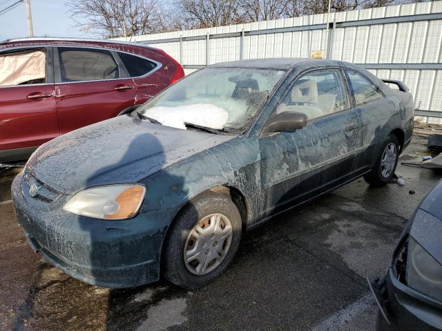 HONDA CIVIC LX 2001 with VIN 1HGEM22501L100874 - Photo from auction