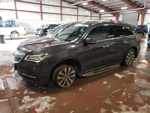ACURA MDX TECHNO 2014 with VIN 5FRYD4H44EB005859 - Photo from auction
