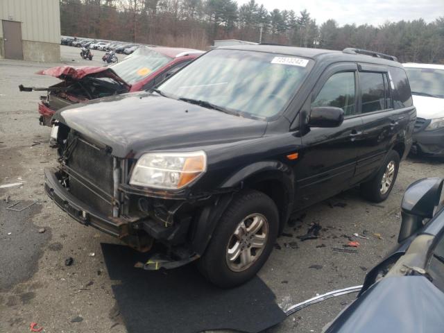 HONDA PILOT VP 2008 with VIN 5FNYF18218B032711 - Photo from auction